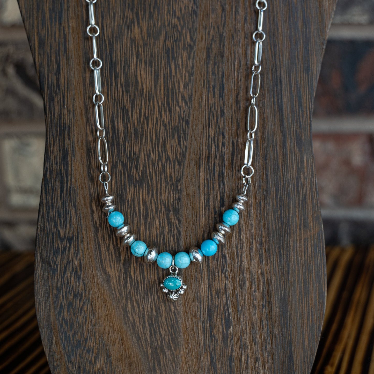 Handmade Sterling Silver Necklace by Sandra Parkett - Echo Canyon Collective
