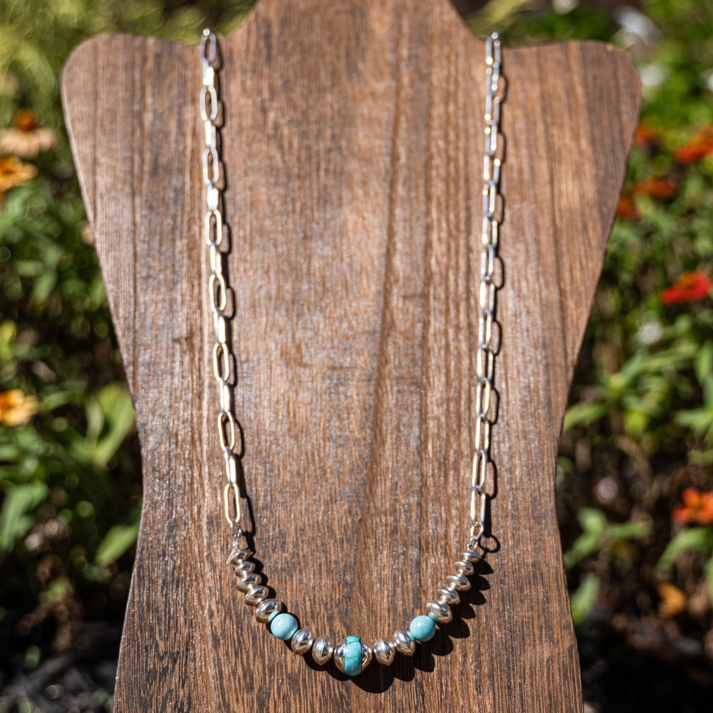 Handmade Sterling Silver Necklace by Sandra Parkett - Echo Canyon Collective