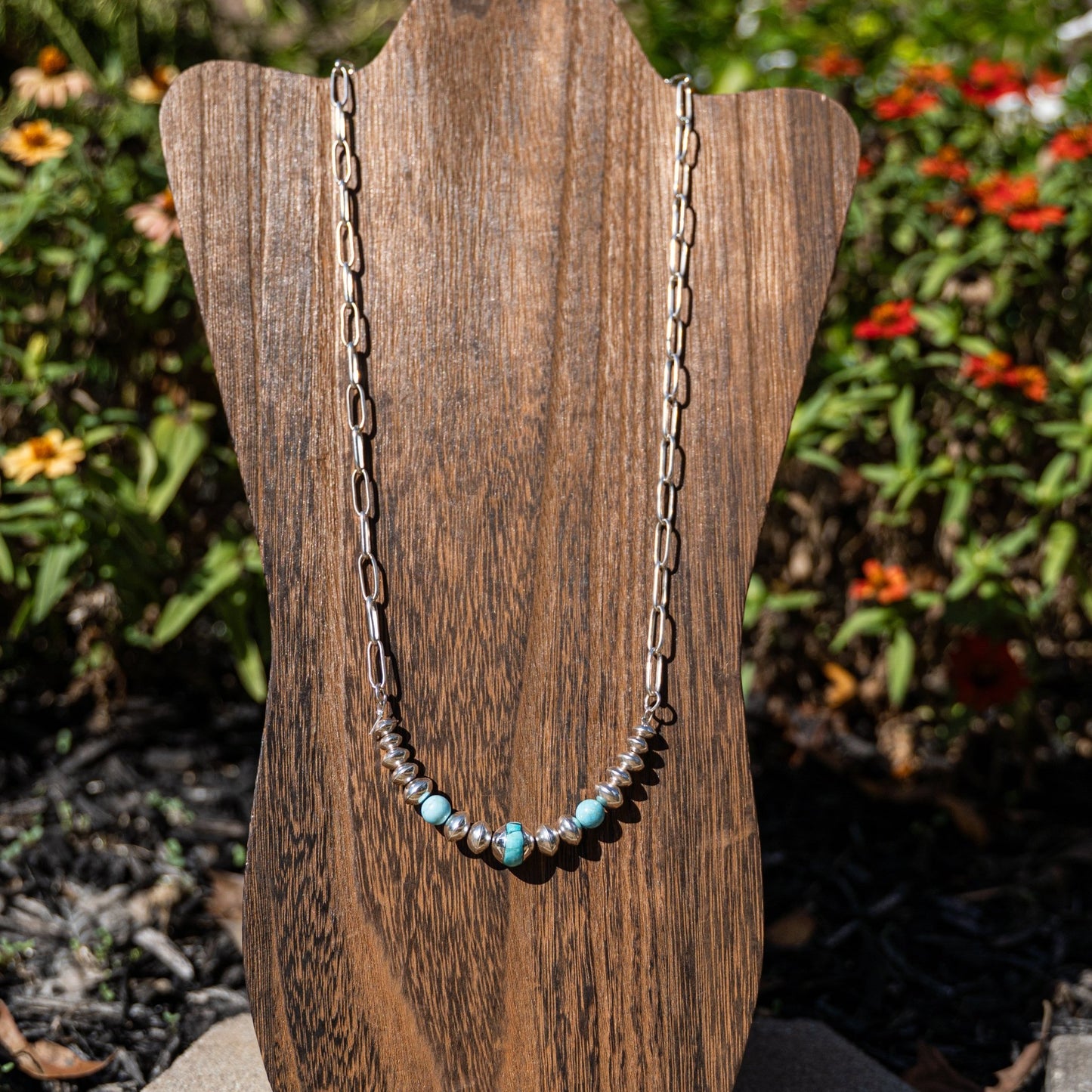 Handmade Sterling Silver Necklace by Sandra Parkett - Echo Canyon Collective