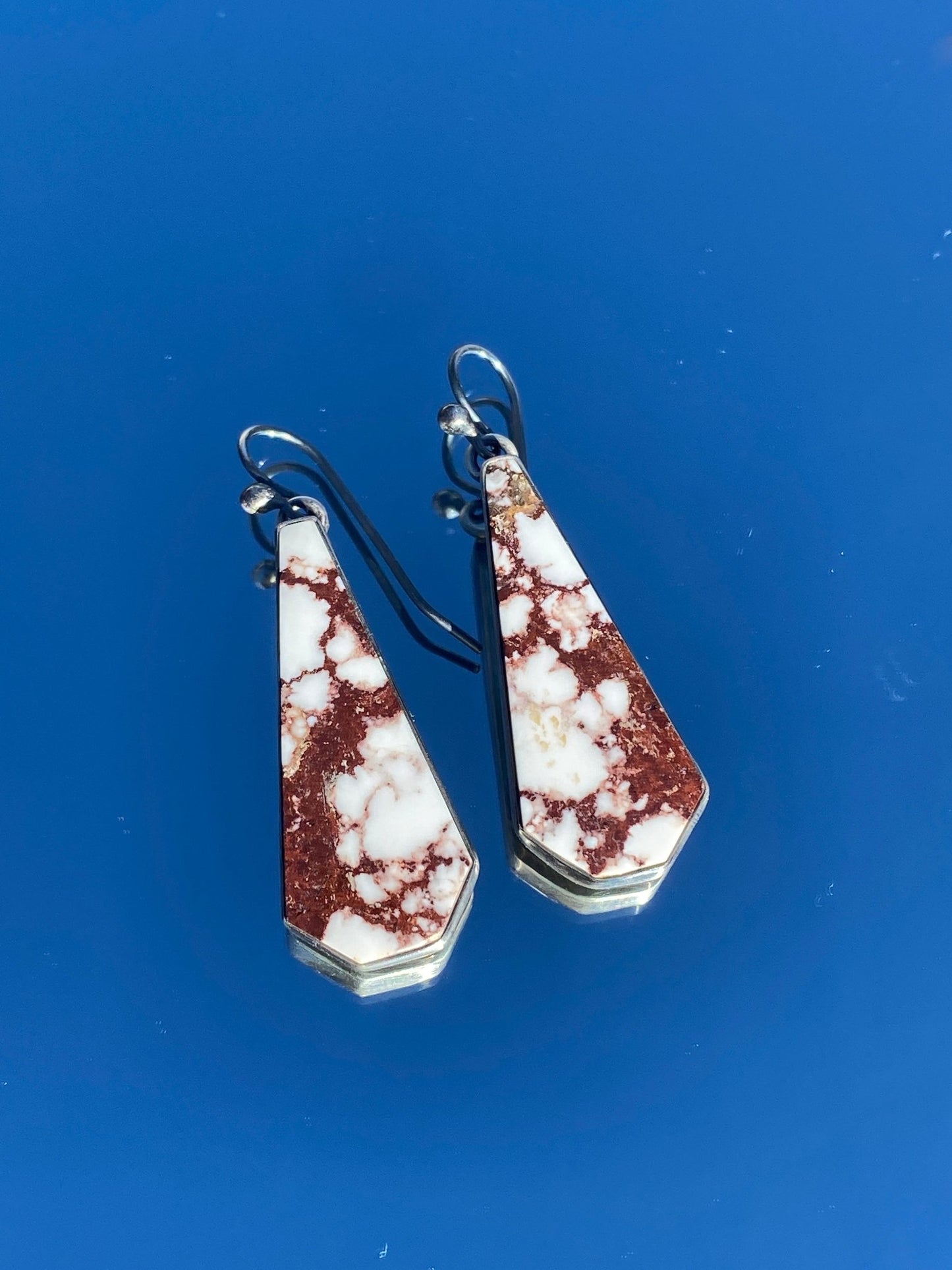 Diane Wylie Wild Horse Earrings – Navajo Handmade, Signed D. Wylie - Echo Canyon Collective