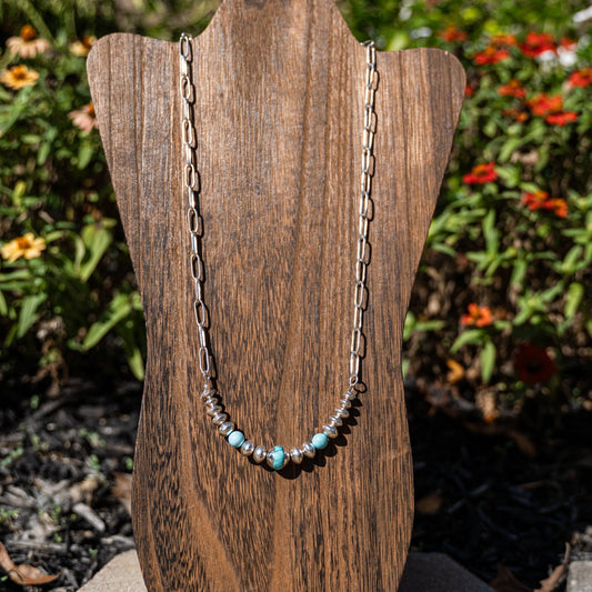 Handmade Sterling Silver Necklace by Sandra Parkett - Echo Canyon Collective