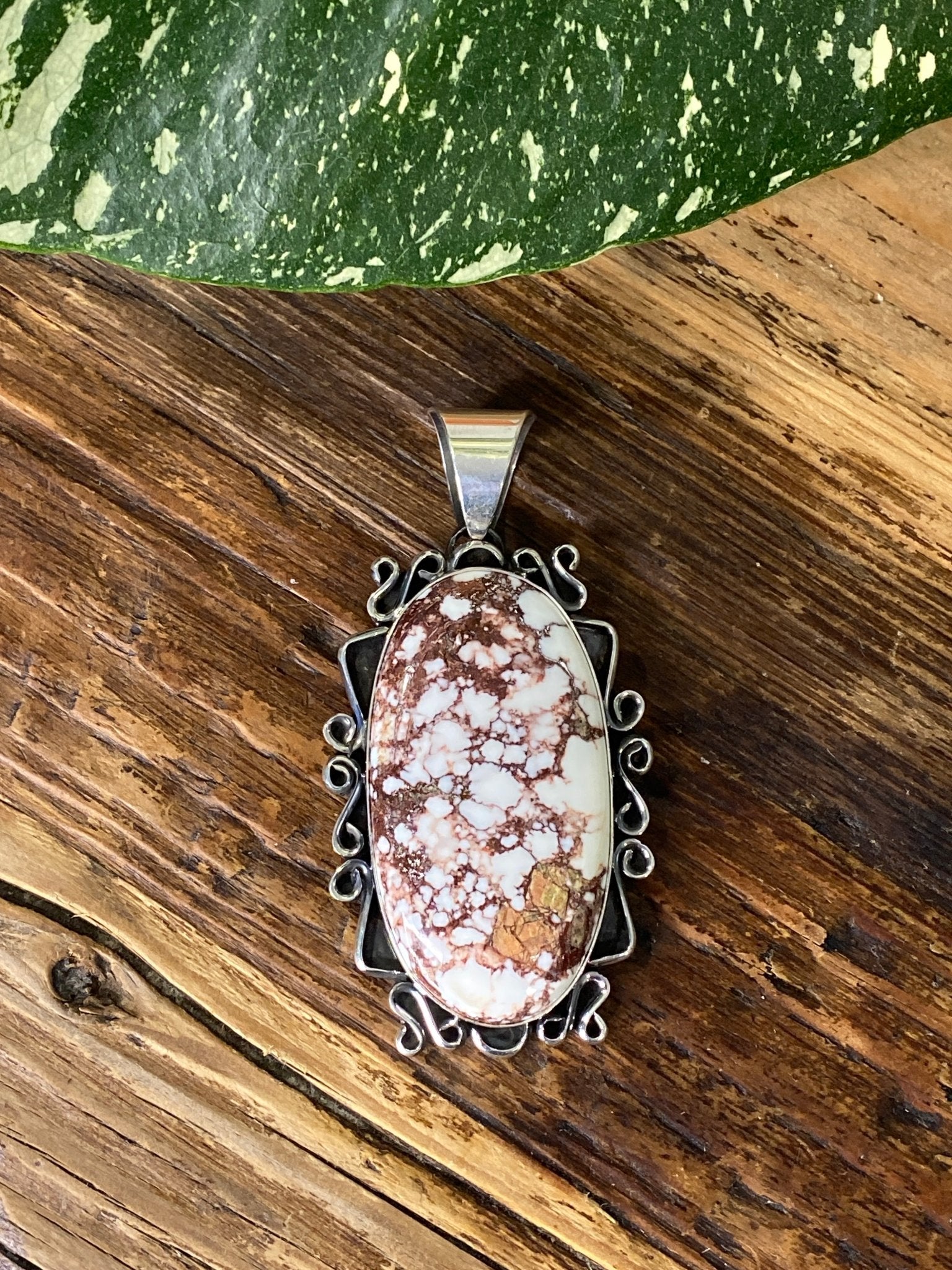 Wild Horse Pendant by Medru (Santo Domingo Pueblo artist) - Echo Canyon Collective